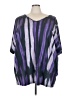 BLOOMCHIC Purple 3/4 Sleeve T-Shirt Size 30 - photo 1