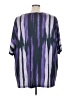BLOOMCHIC Purple 3/4 Sleeve T-Shirt Size 30 - photo 2