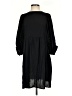 Unbranded 100% Rayon Solid Black Casual Dress Size S - photo 1