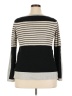 Evolution by Cyrus Stripes Black Pullover Sweater Size XXL - photo 2