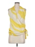 Adampluseve Yellow Sleeveless Blouse Size 6 - photo 1
