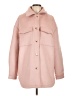 Line & Dot Pink Wool Coat Size L - photo 1