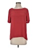 Ann Taylor LOFT 100% Polyester Red Short Sleeve Blouse Size S - photo 1
