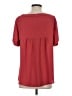 Ann Taylor LOFT 100% Polyester Red Short Sleeve Blouse Size S - photo 2