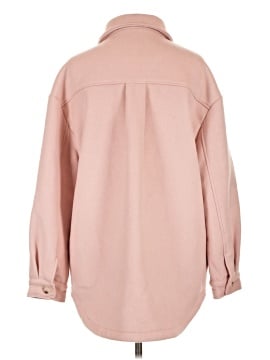 Line & Dot Wool Coat (view 2)