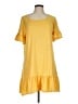 Max Studio Yellow Casual Dress Size M - photo 1