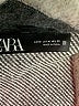 Zara Plaid Brown Coat Size M - photo 6