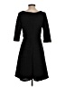 North Style 100% Polyester Chevron-herringbone Black Casual Dress Size S - photo 2