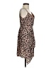 BCBGeneration 100% Recycled Polyester Animal Print Brown Cocktail Dress Size 2 - photo 4