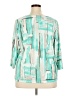 JM Collection Teal 3/4 Sleeve Blouse Size 2X - photo 2
