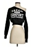 DAZY 100% Polyester Black Sweatshirt Size S - photo 1