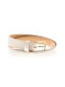 Ann Taylor 100% Leather Ivory Leather Belt Size XS - photo 1