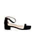 Stuart Weitzman 100% Leather Black Sandals Size 9 1/2 - photo 1