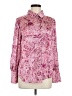 Zara Paisley Pink Long Sleeve Blouse Size M - photo 1