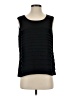 Coldwater Creek 100% Polyester Black Sleeveless Top Size S - photo 1