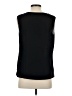 Coldwater Creek 100% Polyester Black Sleeveless Top Size S - photo 2