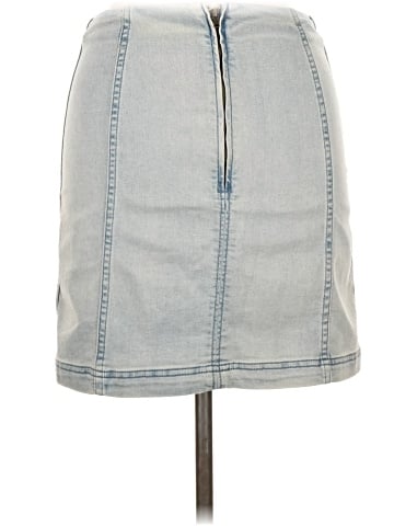Free People Denim Skirt (view 2)