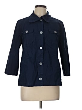 Chico's 3/4 Sleeve Button-Down Shirt (view 1)