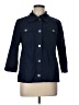 Chico's Blue 3/4 Sleeve Button-Down Shirt Size Lg (2) - photo 1