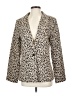 Entro Animal Print Ivory Blazer Size 4 - photo 1