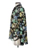 Sachin + Babi 100% Polyester Floral Black Long Sleeve Blouse Size 4 - photo 5