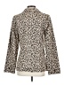 Entro Animal Print Ivory Blazer Size 4 - photo 2