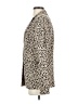 Entro Animal Print Ivory Blazer Size 4 - photo 5