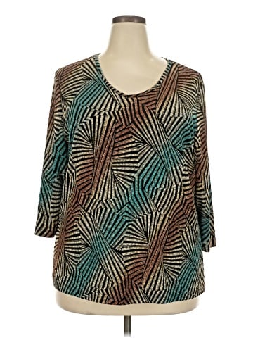 Peter Nygard 3/4 Sleeve Blouse (view 1)