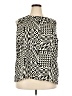 Maggie Barnes 100% Polyester Ivory Sleeveless Blouse Size 2X - photo 1