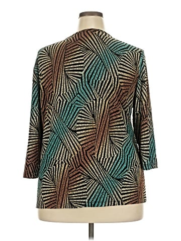 Peter Nygard 3/4 Sleeve Blouse (view 2)