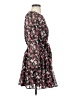 VICI 100% Polyester Floral Burgundy Cocktail Dress Size XS - photo 4