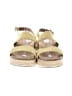 Unbranded 100% Leather Yellow Sandals Size 4 - photo 2
