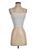 Layer 8 Silver Sleeveless Top Size S - photo 1