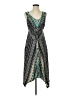 Style&Co Paisley Black Cocktail Dress Size S - photo 1