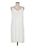 W by Worth Solid White Casual Dress Size 6 - photo 1