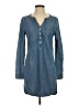 Express Outlet Blue Casual Dress Size S - photo 1