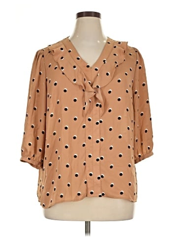 Liz Claiborne 3/4 Sleeve Blouse (view 1)