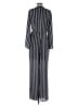 MICHAEL Michael Kors Stripes Black Jumpsuit Size 8 - photo 2