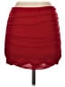 Shein Solid Red Casual Skirt Size 6 - photo 2