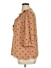 Liz Claiborne Polka Dots Tan 3/4 Sleeve Blouse Size XL - photo 5