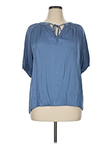 Elie Tahari Short Sleeve Blouse (view 1)