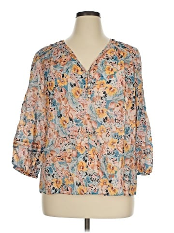 J.Jill 3/4 Sleeve Blouse (view 1)
