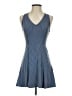 BCBGeneration Blue Casual Dress Size 4 - photo 1