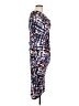 Robert Rodriguez 100% Polyester Print Blue Casual Dress Size L - photo 4