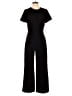 Gal Meets Glam Solid Black Jumpsuit Size 6 - photo 1