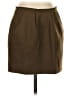 J.Crew Solid Brown Wool Skirt Size 0 - photo 1