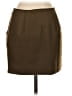 J.Crew Solid Brown Wool Skirt Size 0 - photo 2