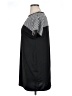 Unbranded Stripes Solid Black Casual Dress Size XL - photo 5