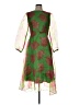 Shein 100% Polyester Green Cocktail Dress Size 8 - 10 - photo 1