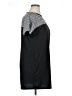 Unbranded Stripes Solid Black Casual Dress Size XL - photo 4